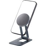 MagSafe マグネット スマホスタンド 角度調整 折りたたみ 薄型 卓上 メタルプレート付属 エレコム