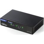 2.5G スイッチングハブ 全ポート2.5Gbps対応 静音ファンレス 小型メタル筐体 LANハブ エレコム