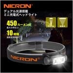 小型アルミヘッドライト 500LM Nicron(ニクロン)