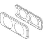 取付けプレート(2穴) カーク産業