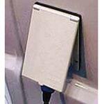 パワーインレット(白)ソケット付き カーク産業