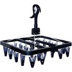 CLRⅡ 小物干しハンガー ポリカ ピンチ24個付 東和産業