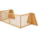 ベビーフェンス 木製 置くだけ 簡単設置 4変形 カトージ