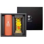 お線香とボトルフラワー 香茶葉flower 丸叶むらた