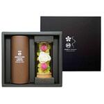 お線香とボトルフラワー 香茶葉flower 丸叶むらた