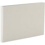 コット/黒台紙フォトアルバム/2L判ヨコ24枚/ホワイト ナカバヤシ