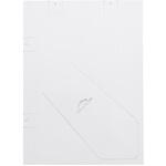 Vカットペーパースタンド 差込式 W四ツ切/ブラック ナカバヤシ