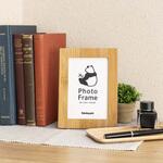 F-TW-106-NA フォトフレーム 竹製 KG ナチュラル ナカバヤシ