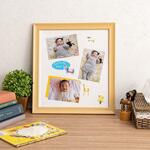 アルバム台紙&フレーム Lサイズ用 ナチュラル ナカバヤシ