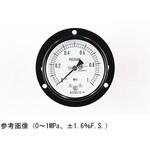 AA15-223 普通形圧力計(Φ60)埋込形D枠(取付穴) AA15-223シリーズ 長野計器