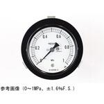 普通形圧力計(Φ75)埋込形D枠(取付金具) AC15-131シリーズ 長野計器