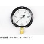 AE20-241 普通形圧力計(Φ100)立形B枠 耐振用 AE20-241シリーズ 長野計器
