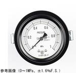 密閉型圧力計(60Φ)埋込形D枠(取付金具) BA15-123シリーズ 長野計器