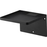 ウォールホームルーターラック タワー 石こうボード壁対応 ブラック 山崎実業