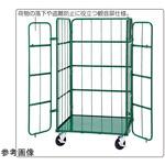 店舗用ラスパレ 床板スチールタイプ扉付き 61-433-93シリーズ アズワン