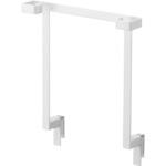 キッチンシンク下収納扉レジ袋ハンガー タワー ホワイト 山崎実業