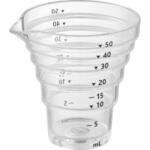 マグネット段々計量カップ タワー 50mL ホワイト 山崎実業