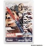 スマッシュ シャープペンシル0.5 キャプテンアメリカ軸 紀寺商事