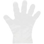 ポリグローブ CPE外エンボス入り 絞りタイプ クリア SWAN