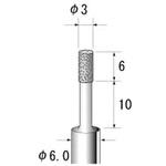 電着ダイヤモンドバー NSK(ナカニシ)