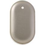 充電式カイロ ベージュ 小型 カイロ 5000mAh(リチウムイオン電池) 防寒グッズ 省エネ 節電  通勤・通学 寒さ対策 ELPA