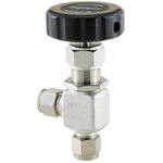 ニードルバルブ_16.2MPa_ニューV-Series SUSF316 食い込み(インチ) アングル フジキン