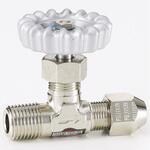 ニードルバルブ_1.96MPa_リングジョイント 黄銅製 食い込み(ミリ) フジキン