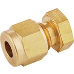 PDWJC-6.35-R 2圧縮リング継手_パワフルロック(インチ)キャップユニオン 黄銅製 フジキン