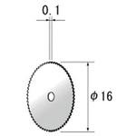 精密スチール ノコ刃 NSK(ナカニシ)