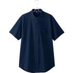 メンズ半袖スタンドカラーシャツ アイトス