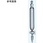 161-19300 分液ロート円筒型(PTFE コック) 161シリーズ 日本理化学器械(NRK)