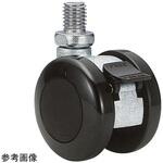 双輪キャスター Φ50 自在ストッパー付 ネジ式 A50Nシリーズ 東海キャスター
