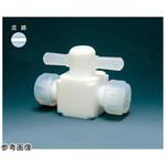 フッ素樹脂 二方バルブ圧入型 NR0003シリーズ フロンケミカル