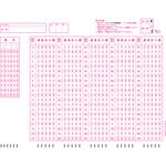 既製品マークシート 『A4シート353』 1000枚 教育ソフトウェア