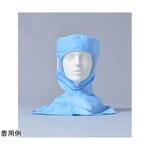 ヘアネット一体型フード 青 3K2459-Bシリーズ 東洋リントフリー