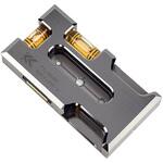 アルミ水平器 スイッチボックス用 KUROKIN(黒金)