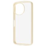 AQUOS sense10/sense9 / Puffull 耐衝撃 バンパー ハイブリッドケース / ミルクホワイト レイ・アウト