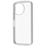 AQUOS sense10/sense9 / Puffull 耐衝撃 バンパー ハイブリッドケース / グレー レイ・アウト