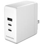 PD100W コンセントチャージャーC×2+A ホワイト 多摩電子