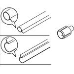 8BKM32BK フェンスAB フリーポールタイプ  コーナー目隠しポールCセット TOEX(LIXIL)