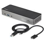 USB-C&USB-A対応ドッキングステーション/3面モニター対応ノートパソコン拡張ドック/85WUSBPD/4K60Hz対応HDMI&DiplayPort3モニター StarTech.com