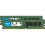 デスクトップ用増設メモリ 16GB(8GBx2枚)DDR4 3200MT/s(PC4-25600)CL22 UDIMM 288pin Crucial(クルーシャル)