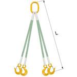 カナグ付スリング SCL3形(リミットサイン付き) クォードタイプ KITO(キトー)