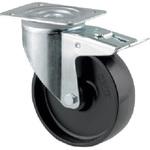 プレート式キャスター ALPHA(ナイロン車) 自在車 テンテキャスター