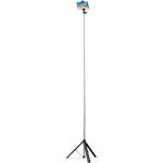 P-STSRSLBK スマホ用三脚 ロングタイプ 最長160cm ワンボタン組み立て 軽量 カメラ可 耐荷重30kg エレコム
