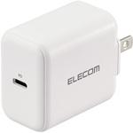 スマホ充電器 AC充電器 タイプC×1ポート 小型 軽量 PD 20W USBコンセント iPhone エレコム