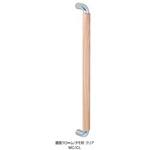 ウッドO型ドアハンドル 片面メンタイプ K9(駒谷)