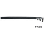 UFF-06-6-5 フラットチューブUFF 6-6×4mm 黒 UFF-06-6シリーズ 潤工社
