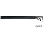 UFF-06-5-20 フラットチューブUFF 5-6×4mm 黒 UFF-06-5シリーズ 潤工社