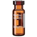 クリンプバイアル(ND11)褐色 ラベル付 2mL 6ACV11-2シリーズ Thermo Fisher Scientific